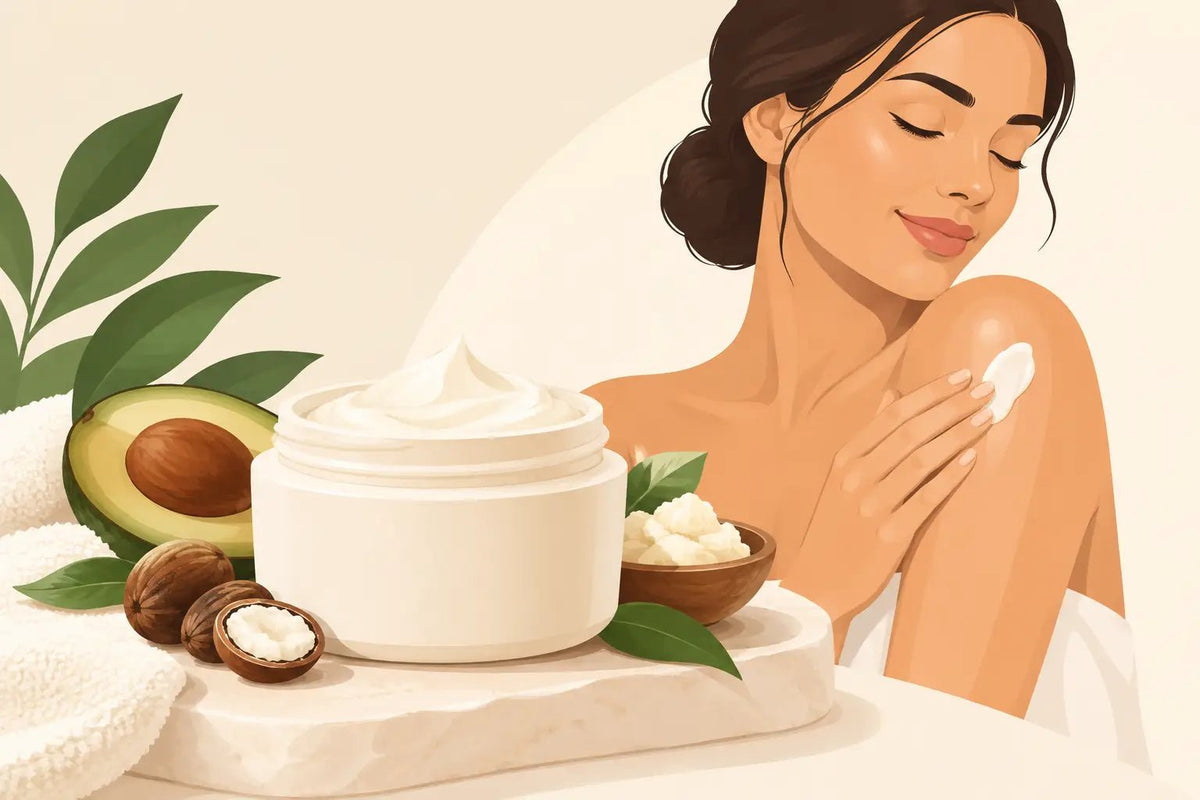Body Butter for Dry Skin That Wants to Glow - MKADI