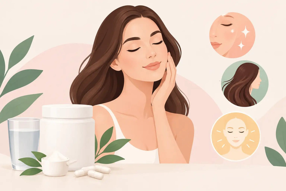 Collagen Supplements for Skin, Hair, and Glow - MKADI
