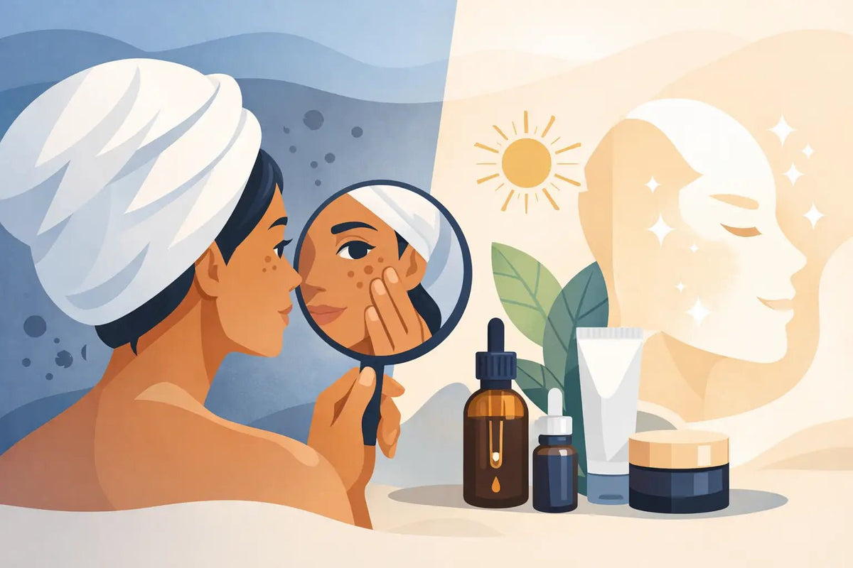 Dark Spots: A Routine for Brighter, Even Skin - MKADI