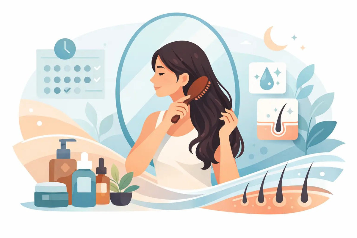 Hair Growth Starts With a Routine You Can Keep - MKADI