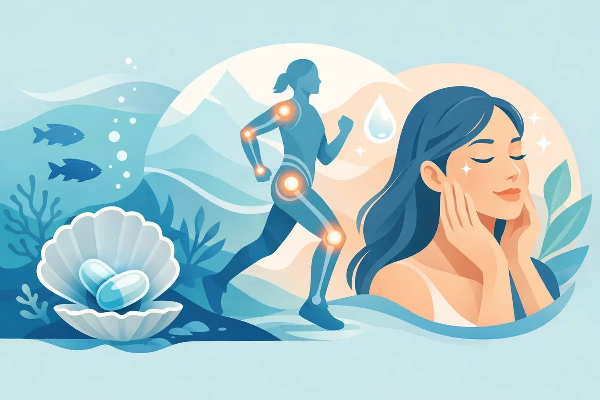 Marine Collagen Benefits for Movement, Joints, Looks - MKADI
