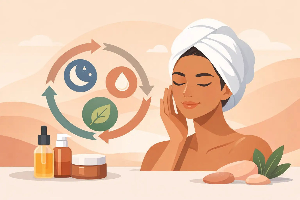Skin Cycling Routines for Confident, Calm Skin - MKADI