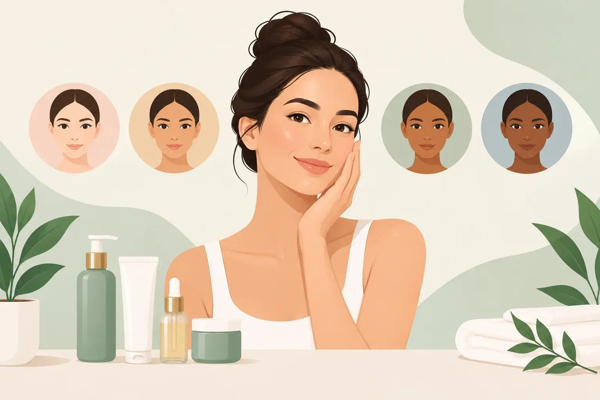 Skin Type Routine Guide for Your Best Glow - MKADI