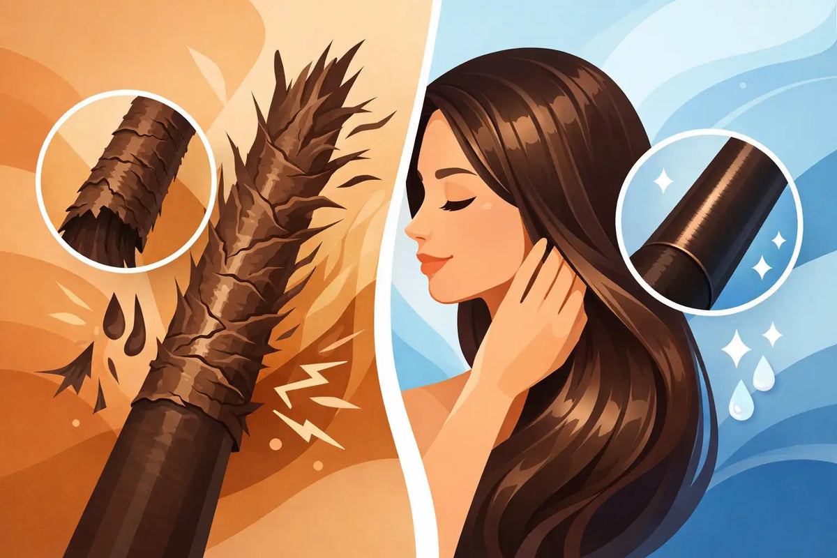 Why Hair Feels Brittle and How to Restore Softness - MKADI