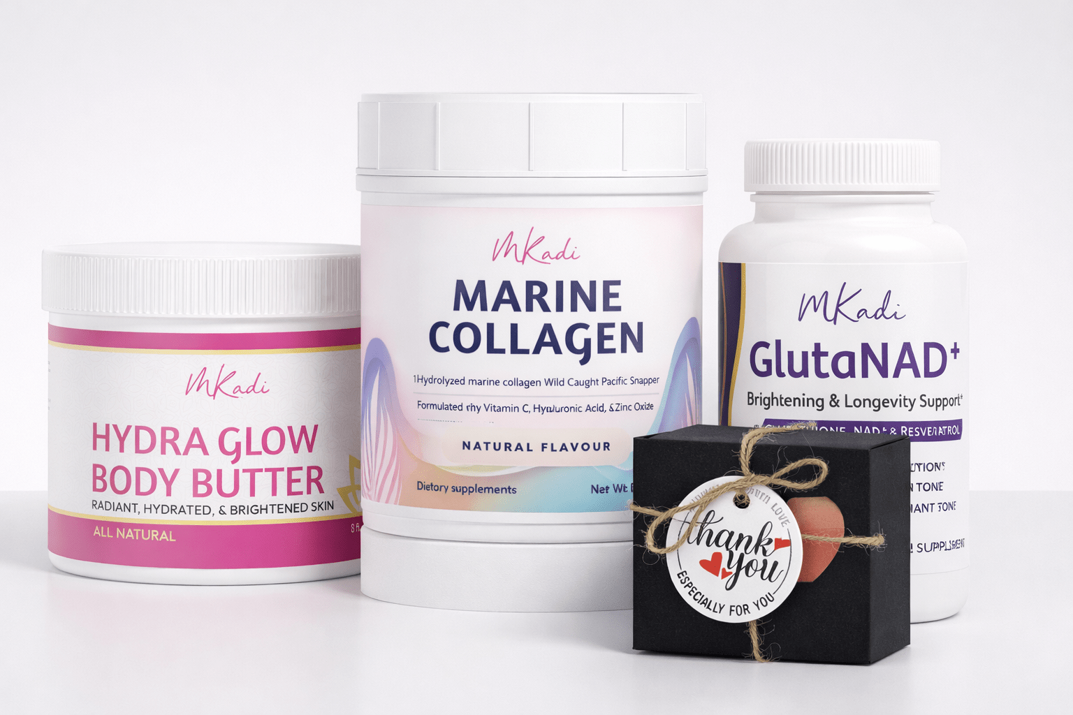 Complete Glow Routine(body care )🌷 روتين النورة المتكامل للجسم 🌷 - MKADI