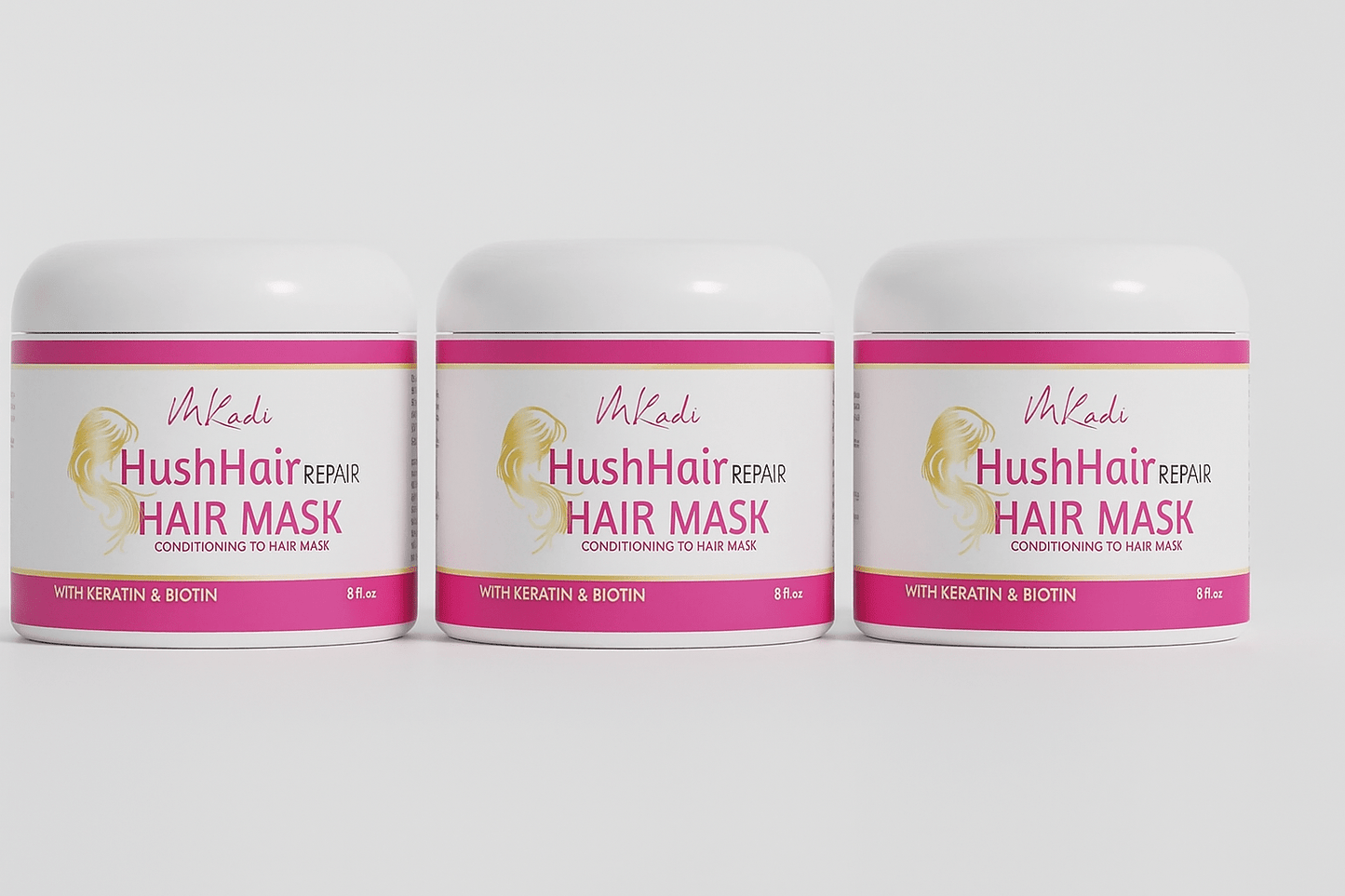 HushHair Hair Mask | Hydrating & Softening Care - MKADI