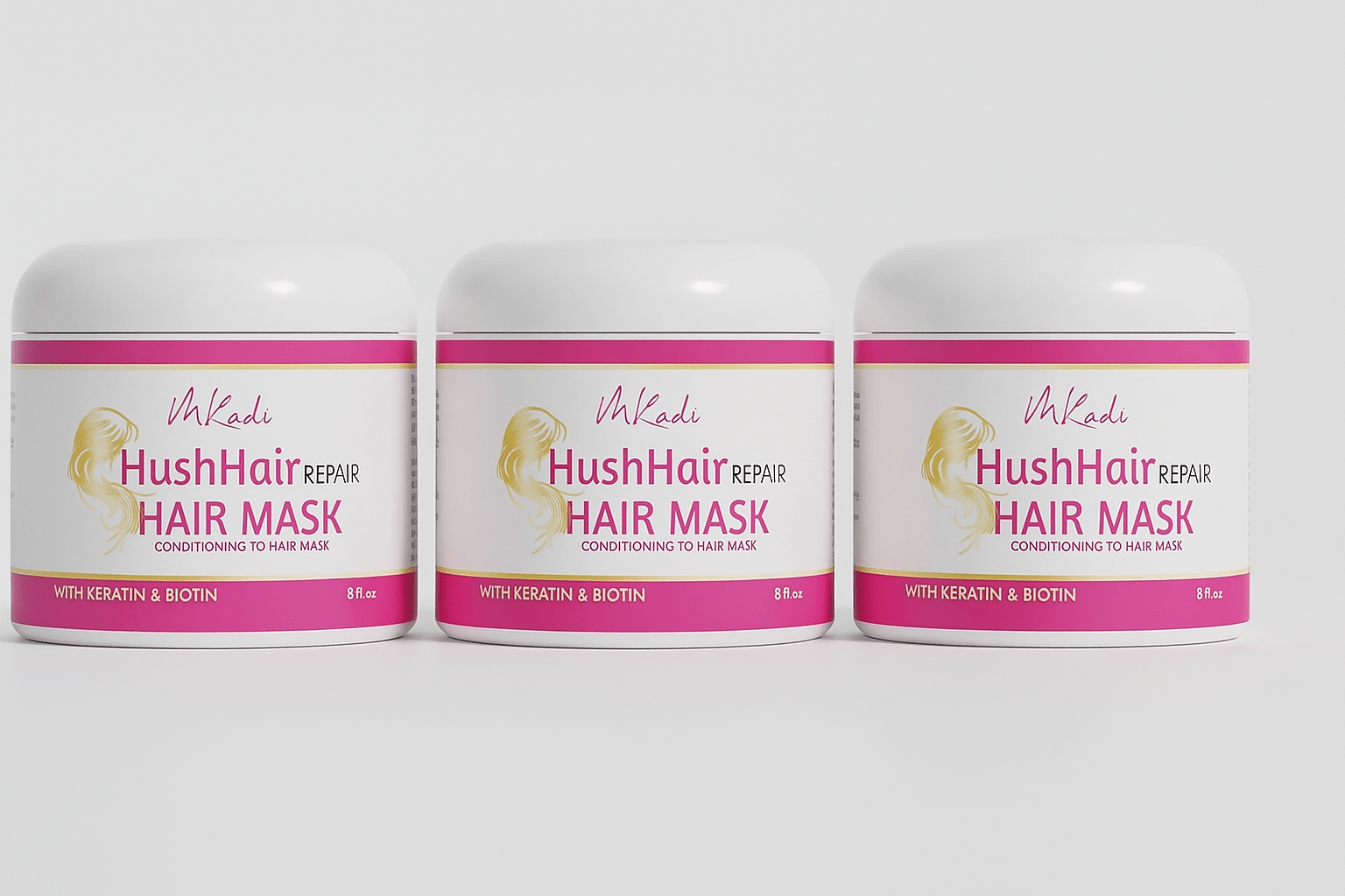 HushHair Hair Mask | Hydrating & Softening Care - MKADI