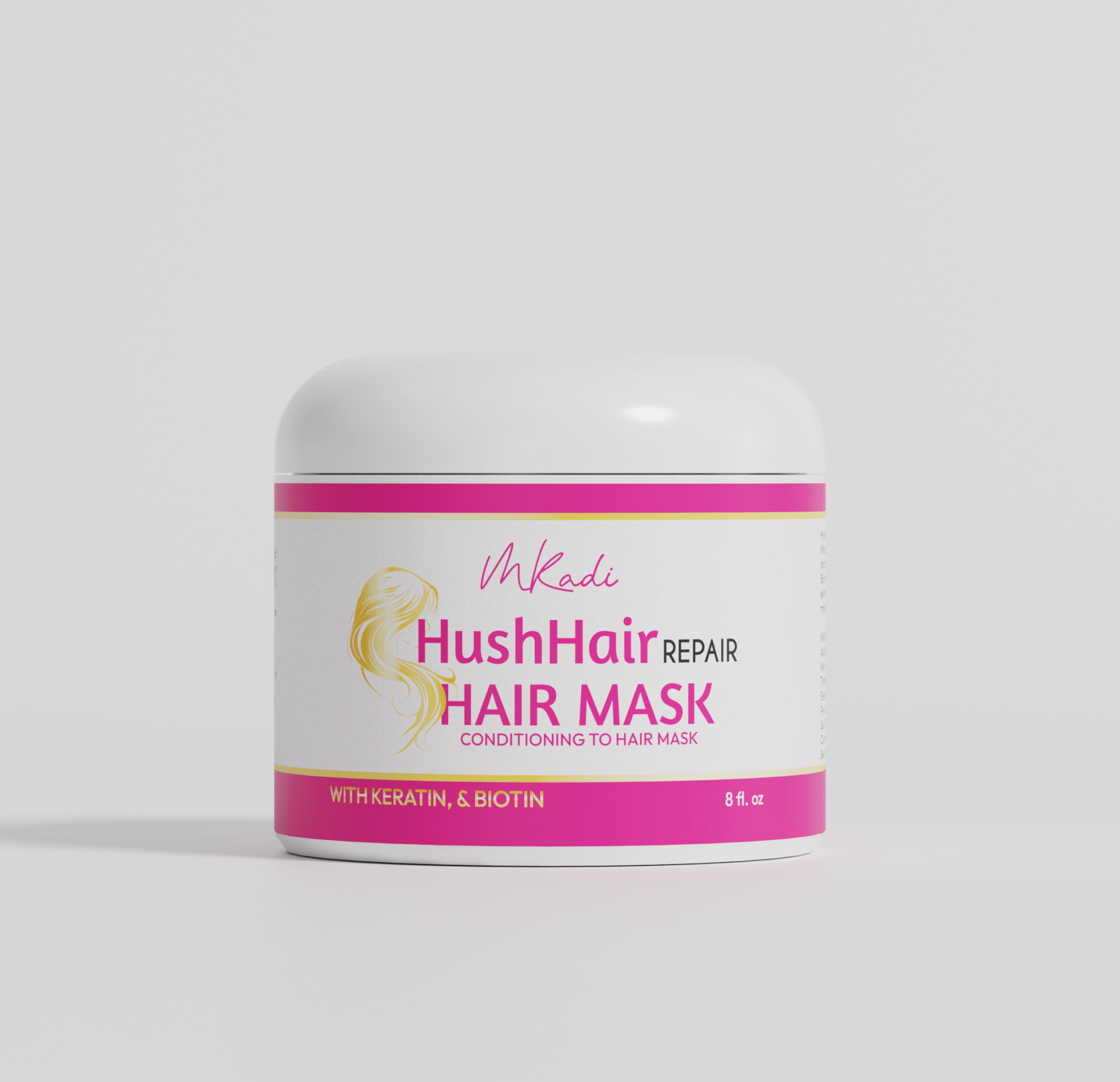 HushHair Hair Mask | Hydrating & Softening Care - MKADI