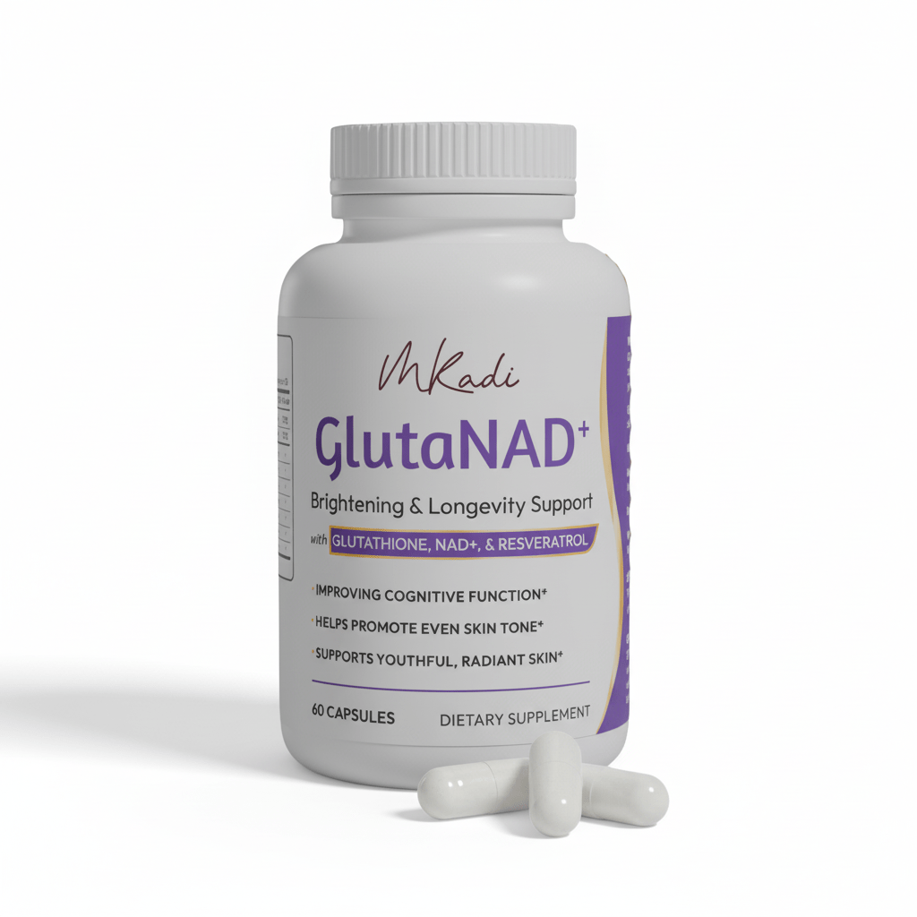 Mkadi GlutaNAD+ L Glutathione and NAD+ Complex | MKADI Mkadi GlutaNAD+ L Glutathione and NAD+ Complex | MKADI