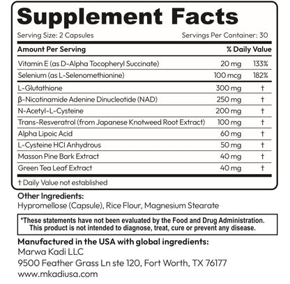 Mkadi GlutaNAD+ - MKADI