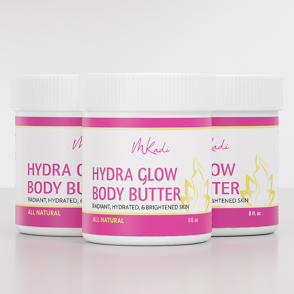 Mkadi HydraGlow Body Butter – Smooth Radiant Skin - MKADI