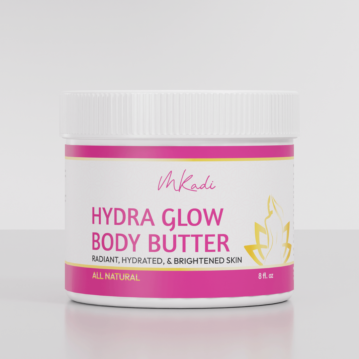 Mkadi HydraGlow Body Butter – Smooth Radiant Skin - MKADI