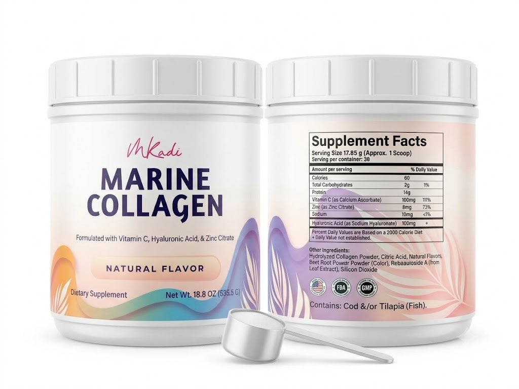 Mkadi Marine Collagen – Daily Beauty & Skin Support - MKADI