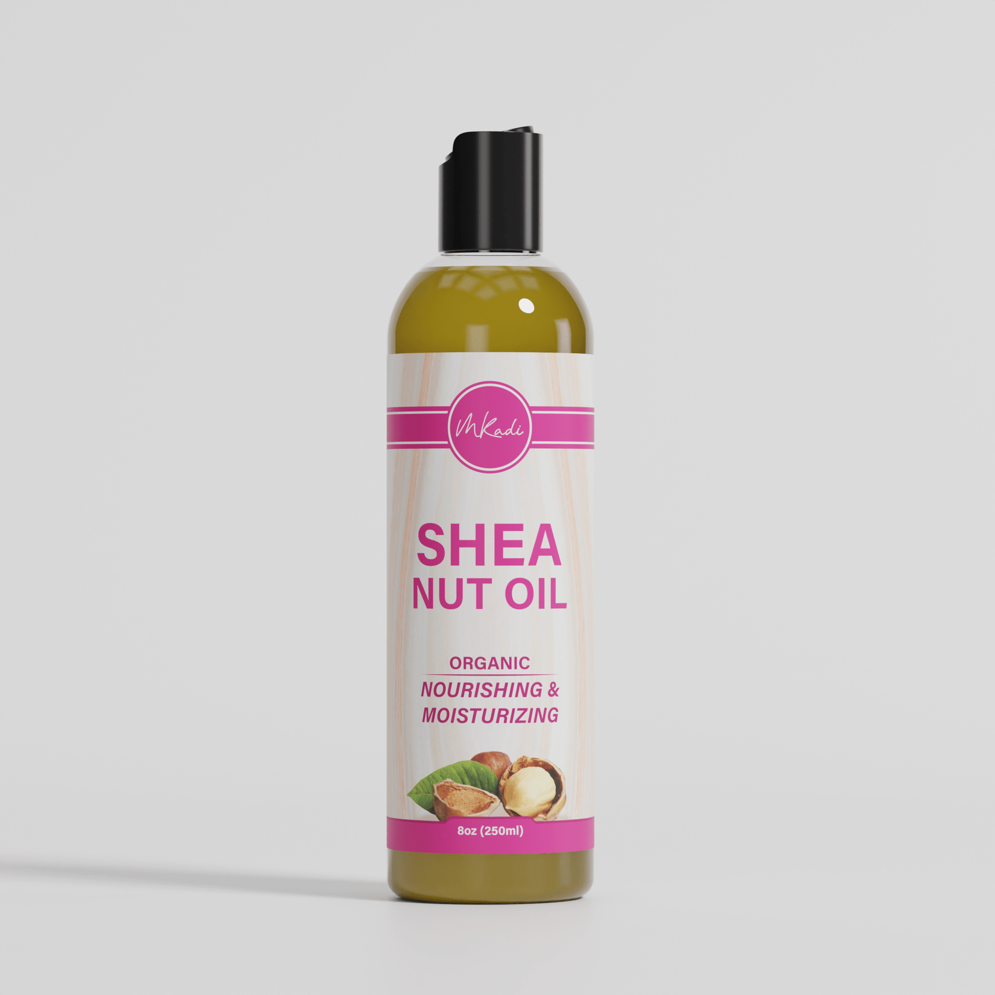 Mkadi Pure Shea Nut Oil | Organic Cold - Pressed Moisturizer Skin & Hair Growth - MKADI