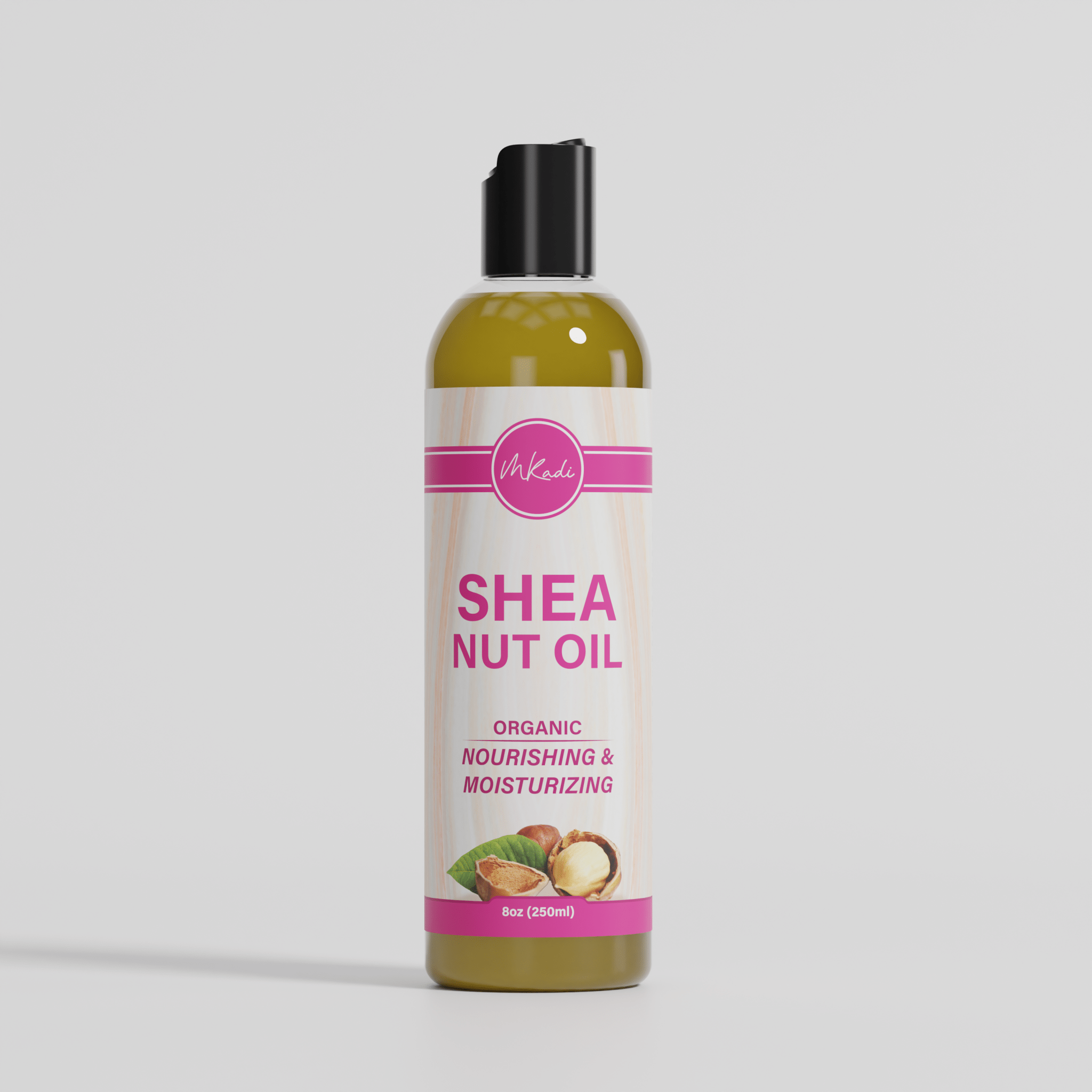 Mkadi Pure Shea Nut Oil | Organic Cold - Pressed Moisturizer Skin & Hair Growth - MKADI
