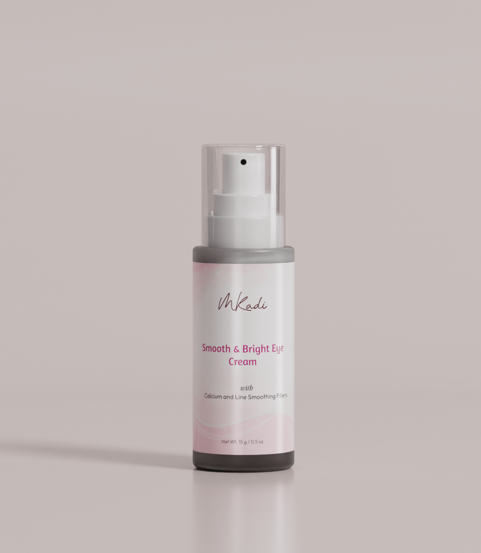 Mkadi Smooth & Bright Eye Cream | Hydrating Care - MKADI