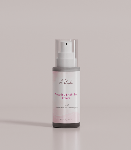 Mkadi Smooth & Bright Eye Cream | Hydrating Care - MKADI