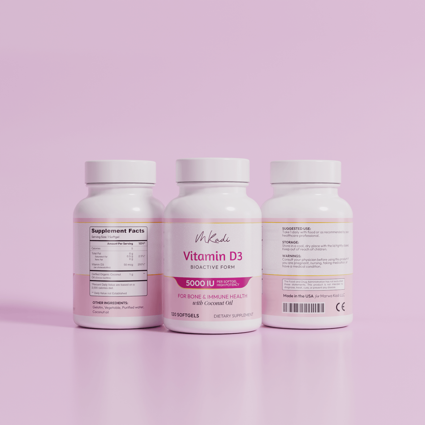 Mkadi Vitamin D3 5000 IU - MKADI