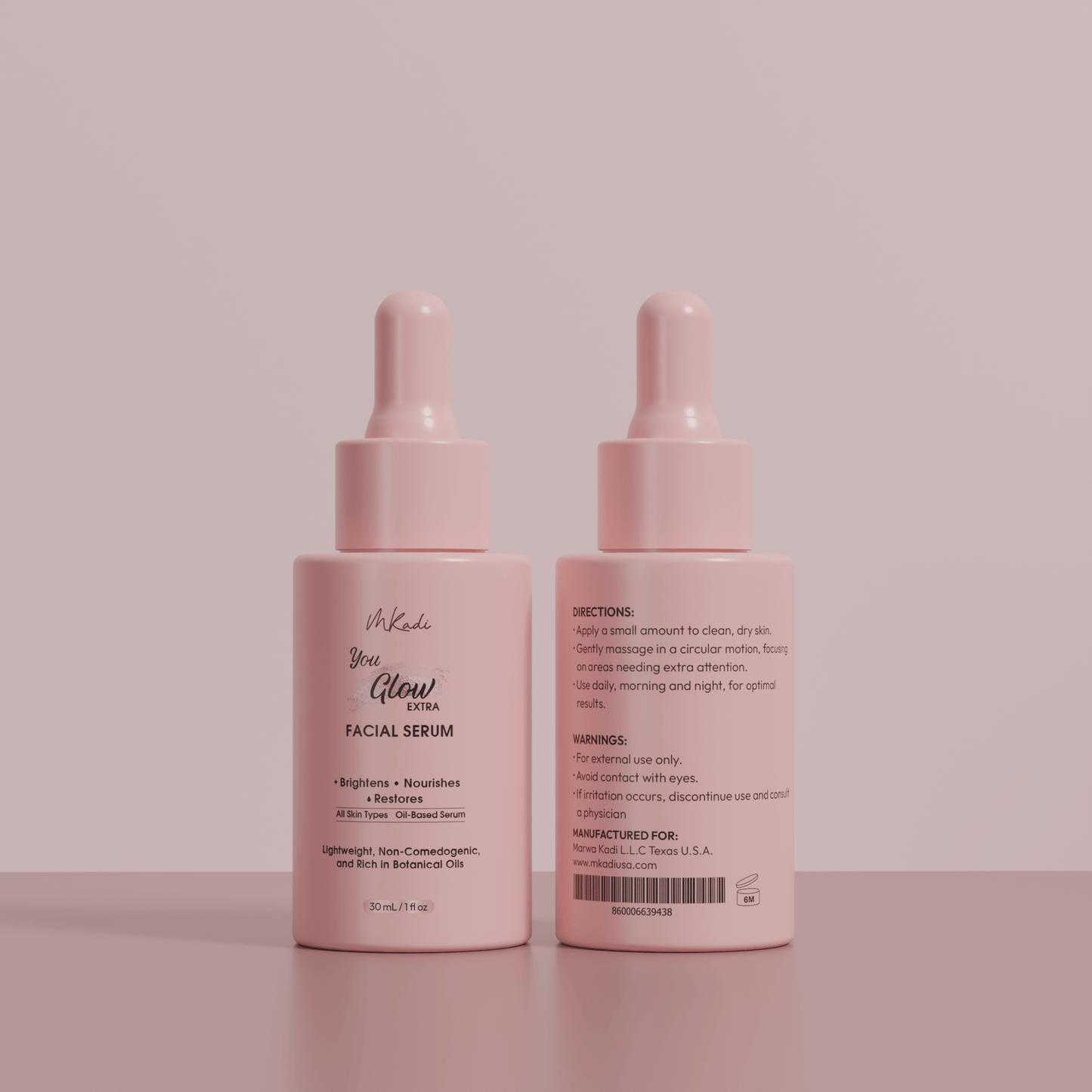 YouGlow Extra – Advanced Brightening & Nourishing Facial Oil Serum - MKADI