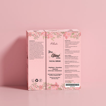 YouGlow Extra – Advanced Brightening & Nourishing Facial Oil Serum - MKADI