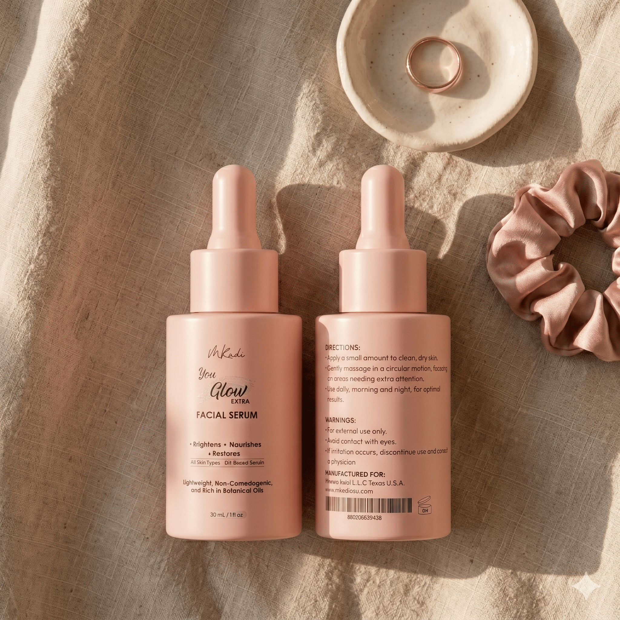 YouGlow Extra Facial Oil Serum Brightening and Hydrating - MKADI